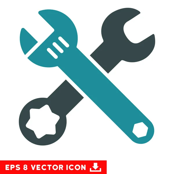 Momentsleutels Vector EPS-pictogram — Stockvector