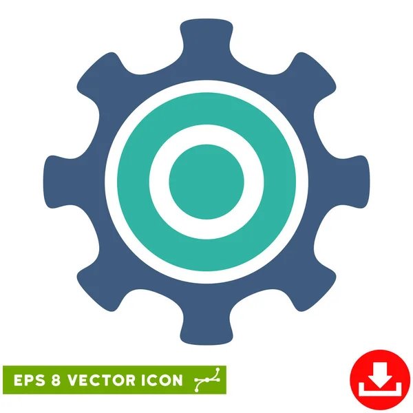 Tandrad Vector EPS-pictogram — Stockvector