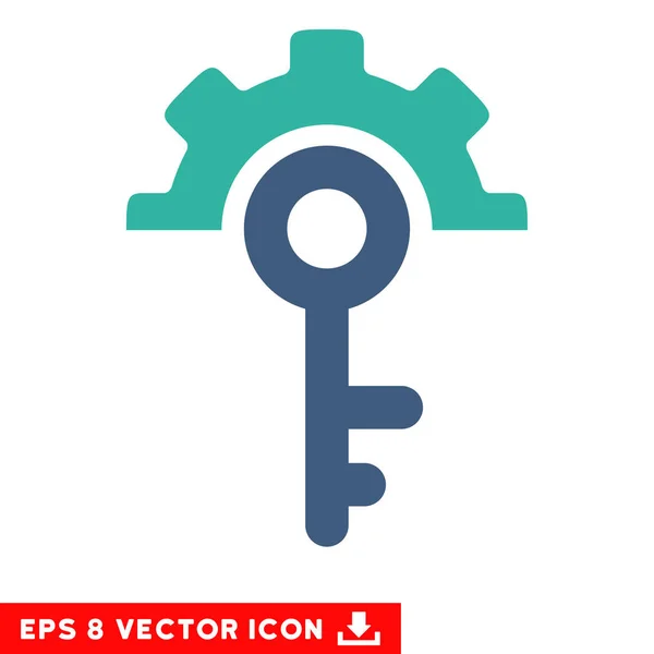 Schlüsseloptionen Vektor eps Symbol — Stockvektor