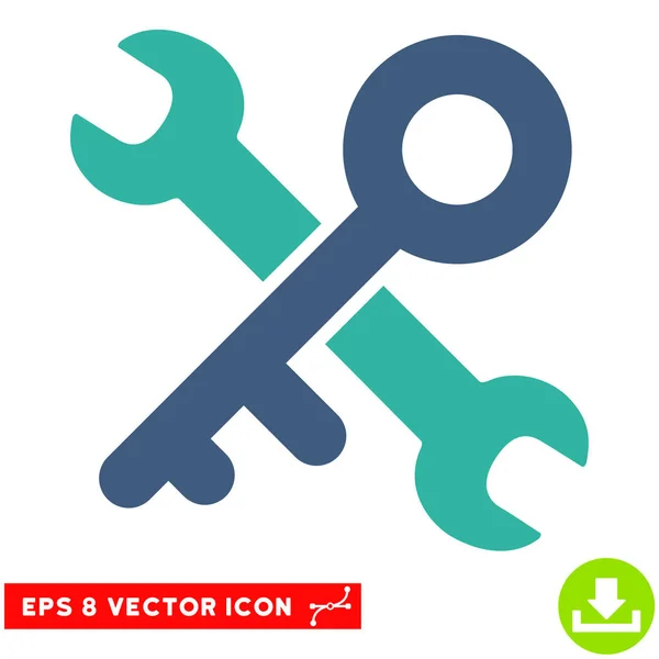 Herramientas clave Vector Eps icono — Vector de stock