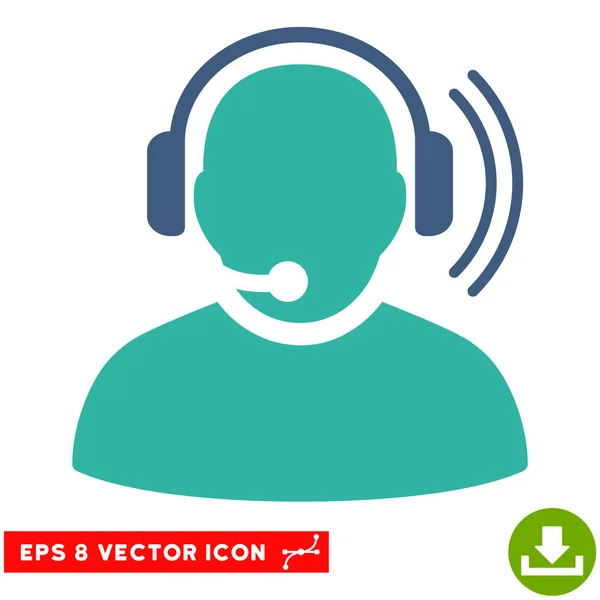 Operator Signal Vektor eps Symbol — Stockvektor