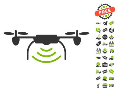 Radyo verici Airdrone simgesi ücretsiz bonus