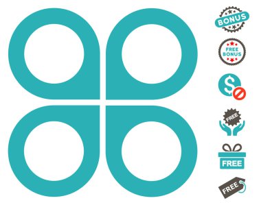 Hava dron simgesi ücretsiz bonus