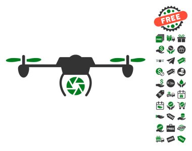 Ücretsiz Bonus ile çekim casus Airdrone simgesi