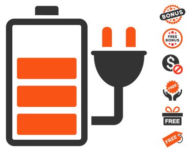 Şarj pil simgesi ücretsiz bonus