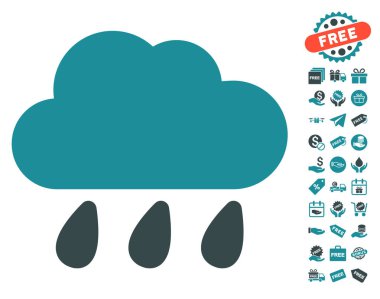 Yağmur bulutu simgesi ücretsiz bonus