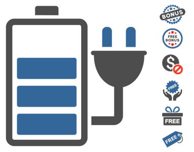 Şarj pil simgesi ücretsiz bonus