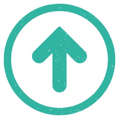 Simge lastik damgası yukarı ok