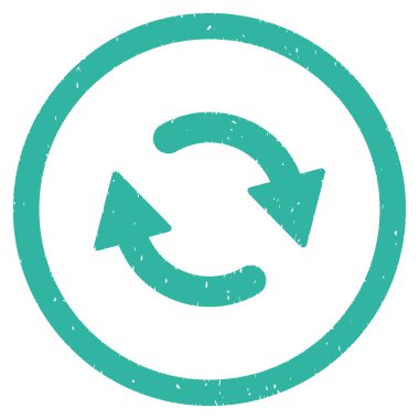 Okları simge lastik damgası Yenile