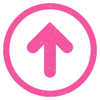 Simge lastik damgası yukarı ok