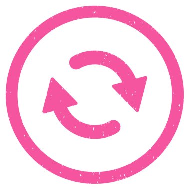 Okları simge lastik damgası Yenile