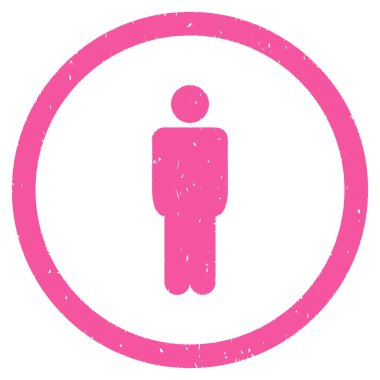 Ayakta adam şekil kutsal kişilerin resmi pencere boyutu