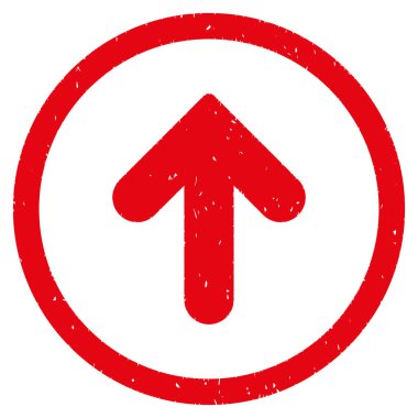 Simge lastik damgası yukarı ok