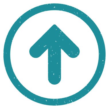 Simge lastik damgası yukarı ok