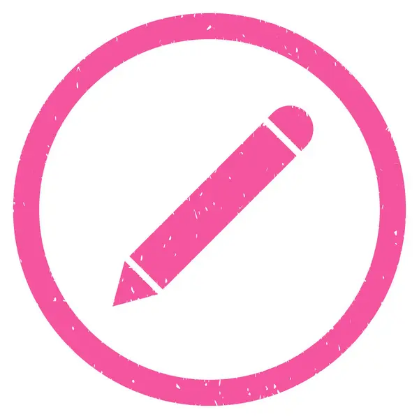 Razítko tužka ikona — Stockový vektor