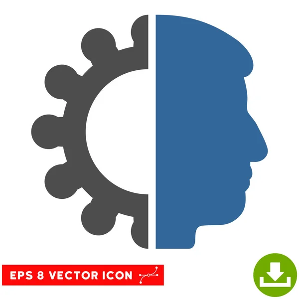 Android Head Vector Eps icono — Vector de stock