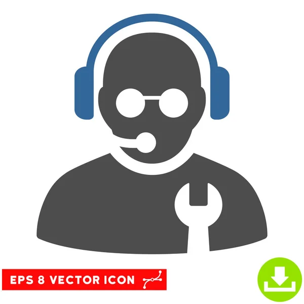 Оператор сервиса Vector Eps Icon — стоковый вектор