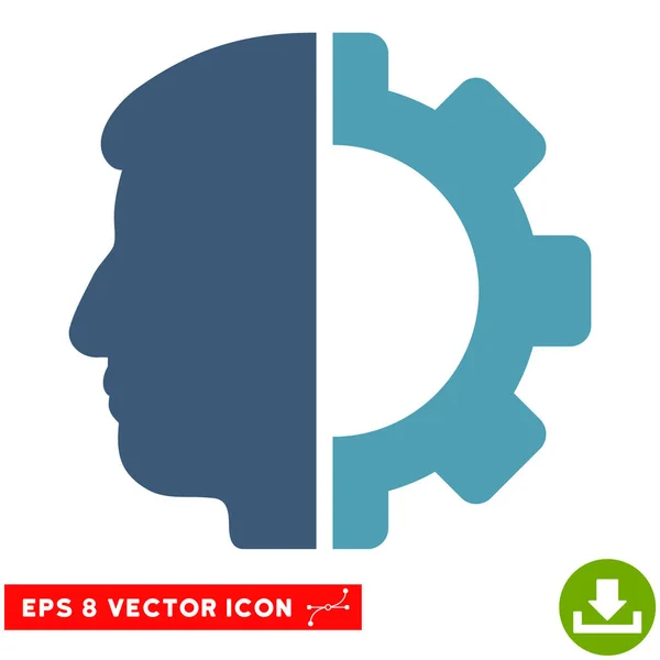 Android Head Vector Eps icono — Vector de stock