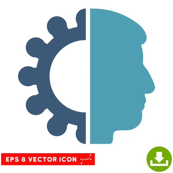 Android Head Vector Eps icono — Vector de stock