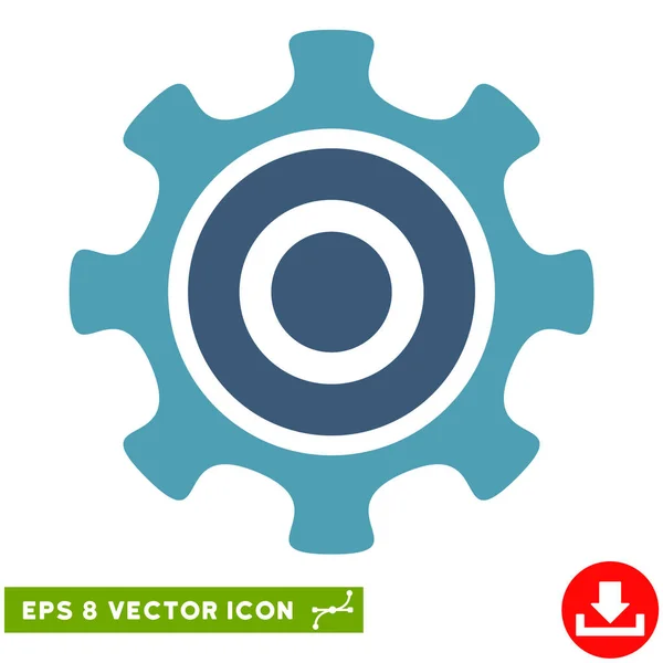 Tandrad Vector EPS-pictogram — Stockvector