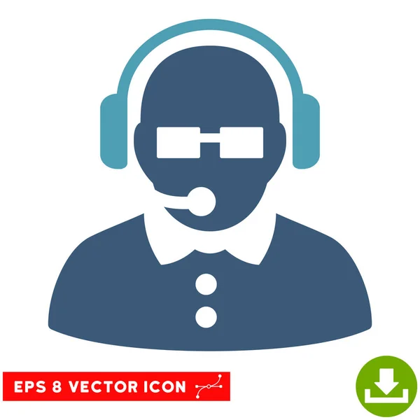 Weiblicher Operator-Vektor eps-Symbol — Stockvektor