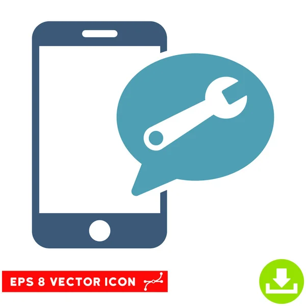 Phone Service SMS Vector Eps Icon — Stock Vector