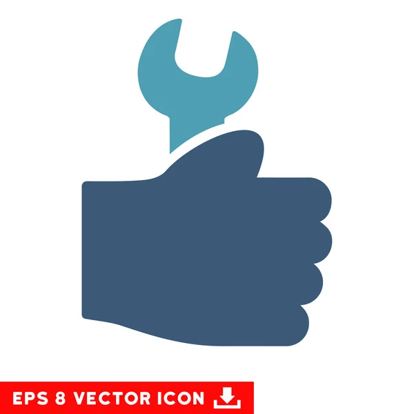 Service Hand Vektor eps Symbol — Stockvektor