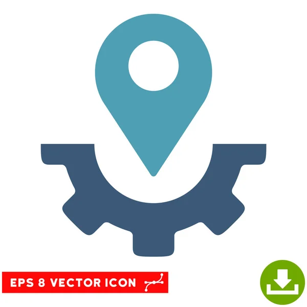 Карта обслуживания Векторный значок Eps — стоковый вектор