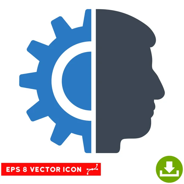 Android Robótica Vector Eps icono — Vector de stock