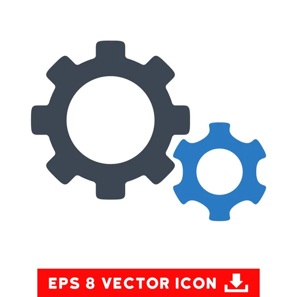 Engranajes Vector Eps icono — Vector de stock