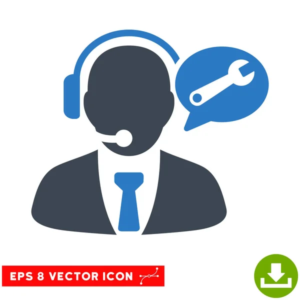 Gestionnaire de services Message Vector Eps Icon — Image vectorielle