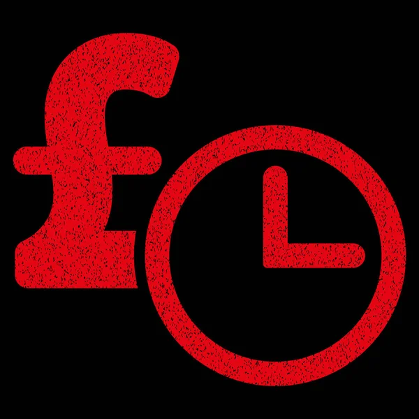 Pound kredi grenli doku simgesi