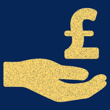 Lirası bağış grenli doku simgesi