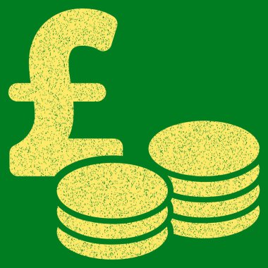 Lirası paraları grenli doku simgesi