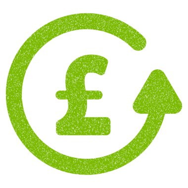 Ters ibraz Lirası grenli doku simgesi