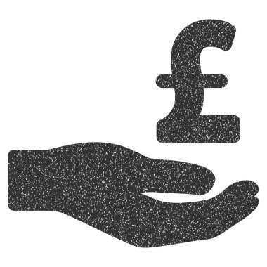 Lirası bağış grenli doku simgesi