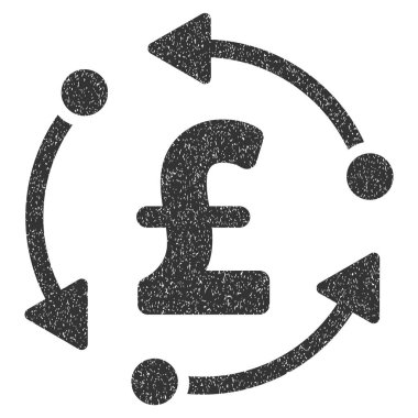 Lirası döndürme grenli doku simgesi
