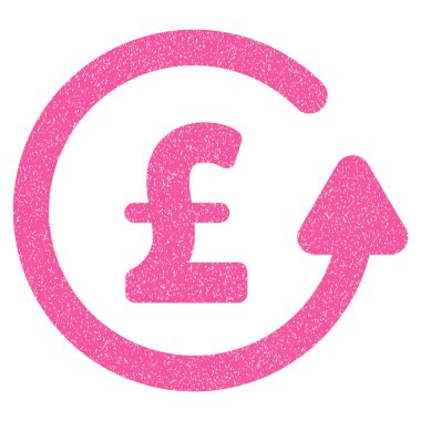 Ters ibraz Lirası grenli doku simgesi