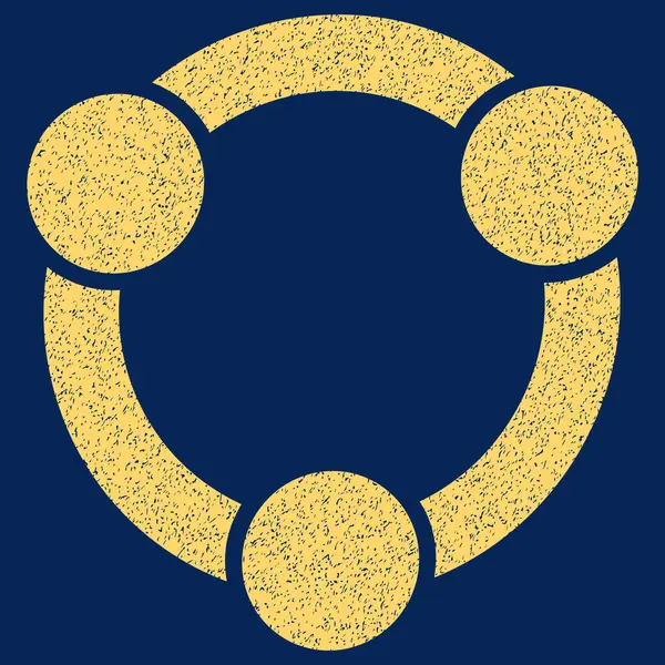 İşbirliği grenli doku simgesi