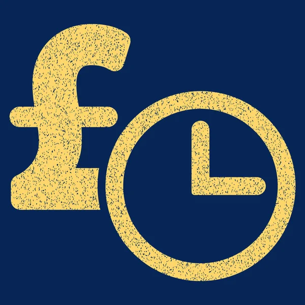 Pound kredi grenli doku simgesi