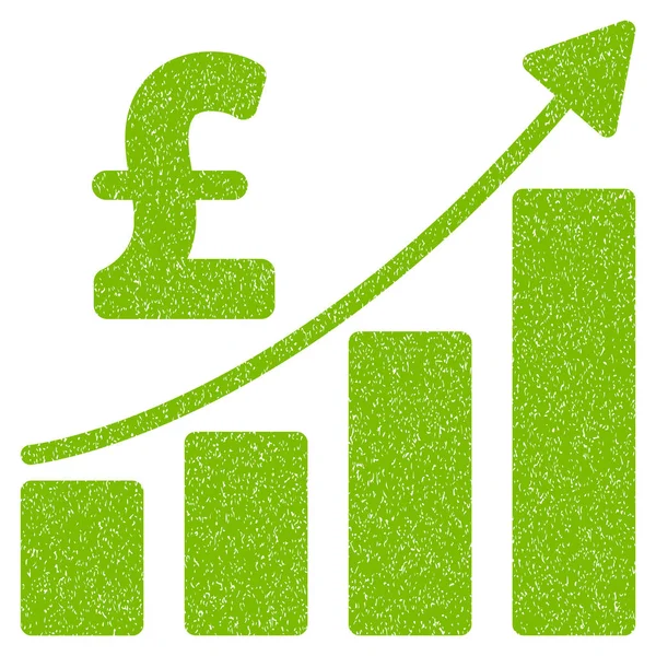 Lirası mali çubuk grafik grenli doku simgesi