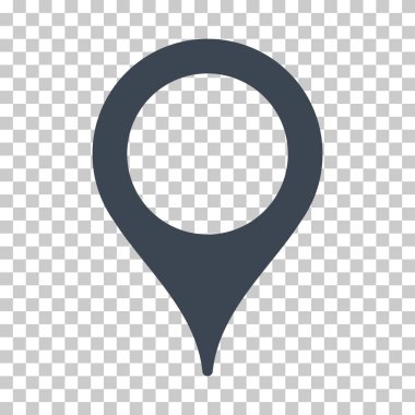 Harita işaretçi vektör Eps simgesi