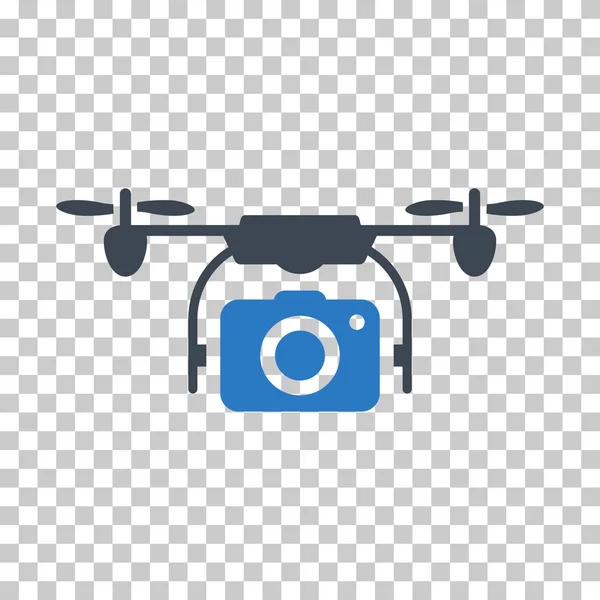 Camera Drone Vector Eps Icon — Stock Vector