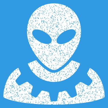 Yabancı mühendis grenli doku simgesi