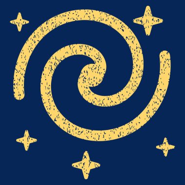 Gökada yıldız grenli doku simgesi