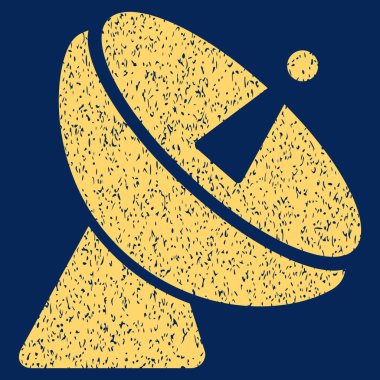 Radyo teleskop grenli doku simgesi