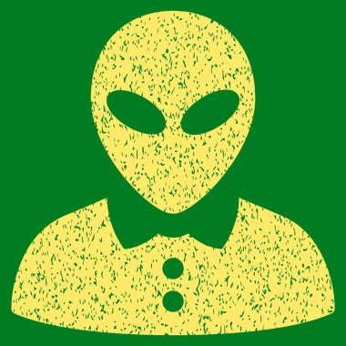 Yabancı kadın grenli doku simgesi