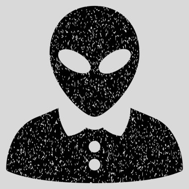 Yabancı kadın grenli doku simgesi