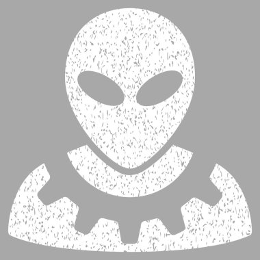 Yabancı mühendis grenli doku simgesi