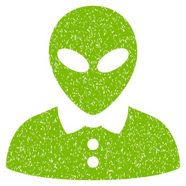 Yabancı kadın grenli doku simgesi